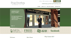 Desktop Screenshot of douggreenberglaw.com